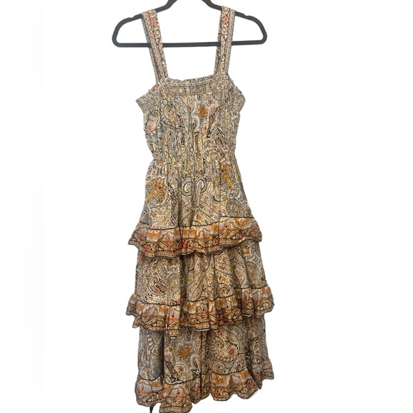 Cleobella Rosalie Midi Kaleidoscope Boho Dress - Picture 7 of 11